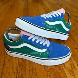 Old skool retro court vans